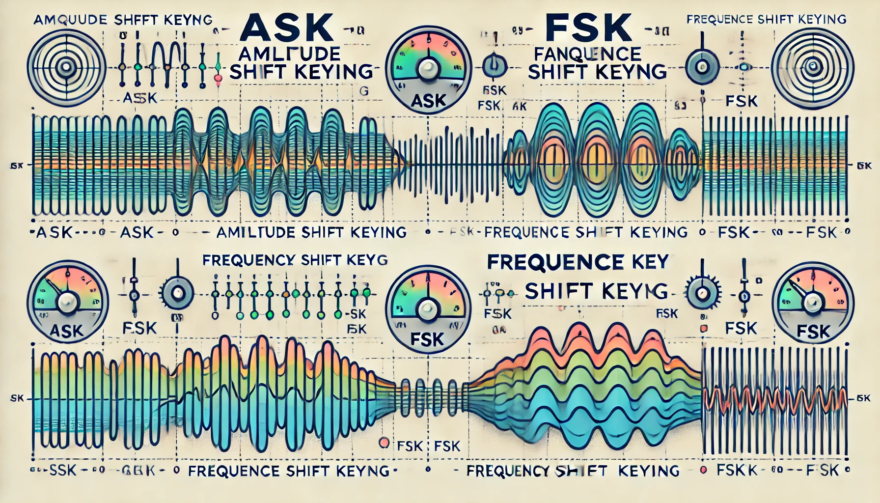 Modulation ASK & FSK